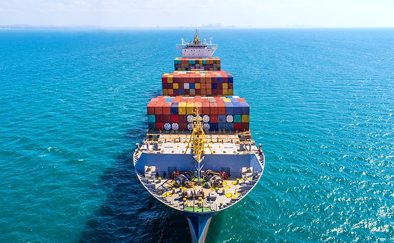 Sea freight containers